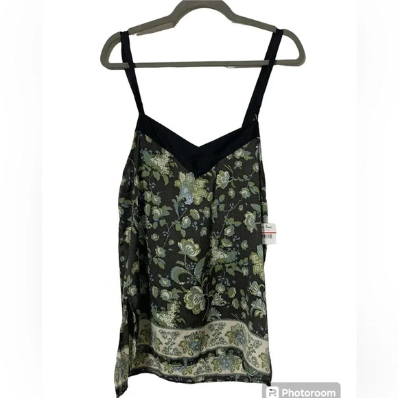 Free People Solstice Floral Satin Tank - Picture 5 of 10
